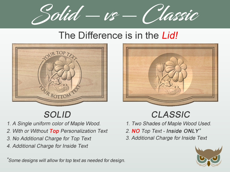 Wooden Depot Solid vs Classic